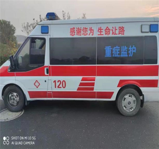 浦北救护车出租服务案例3
